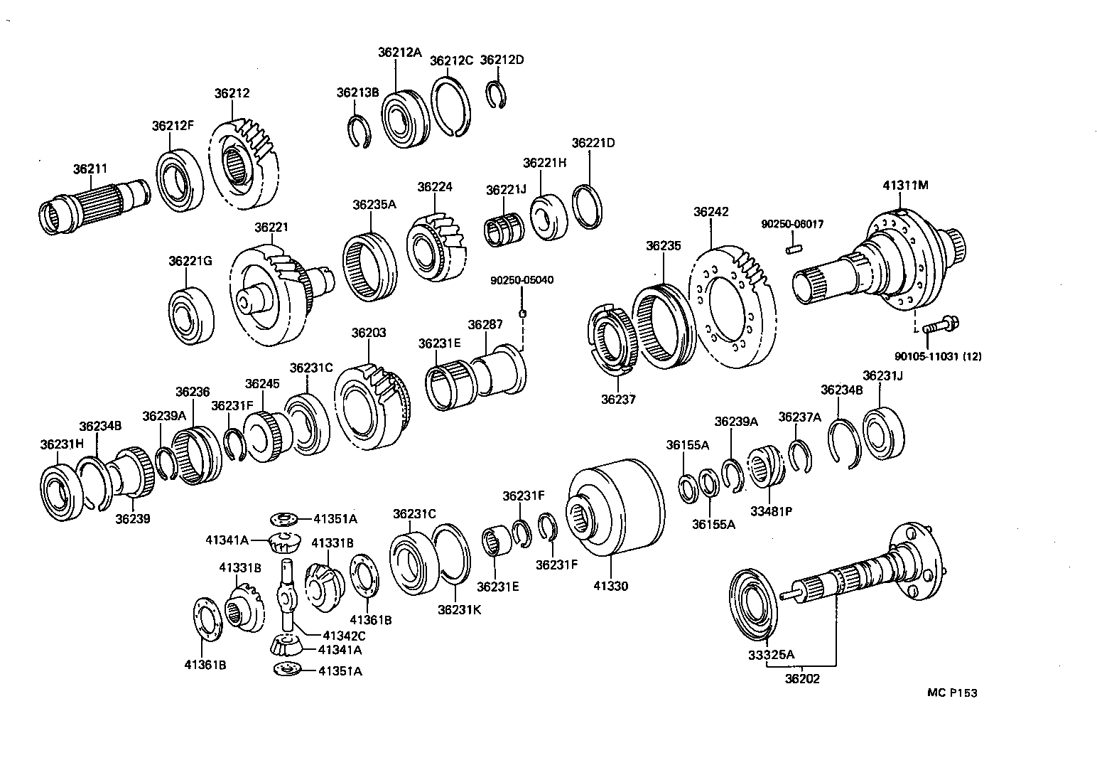  LX450 |  TRANSFER GEAR