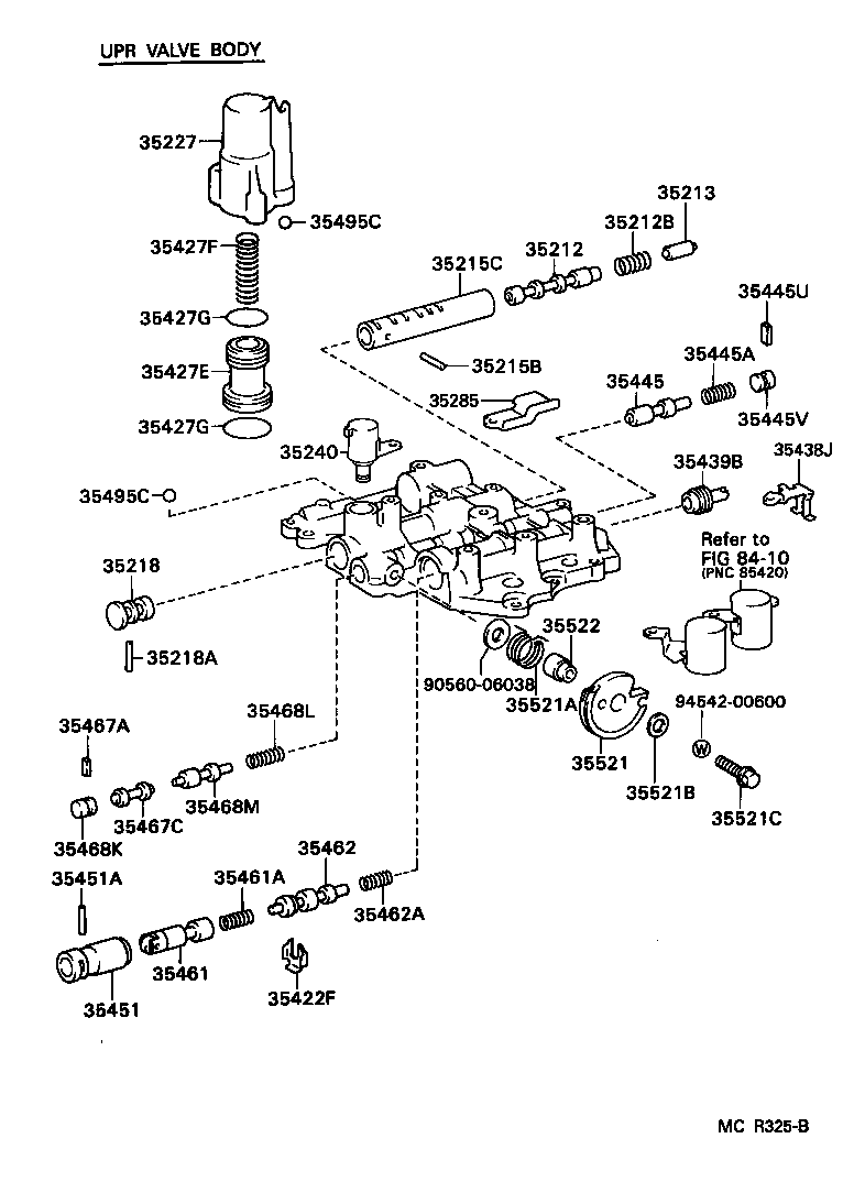 ES300 |  VALVE BODY OIL STRAINER ATM