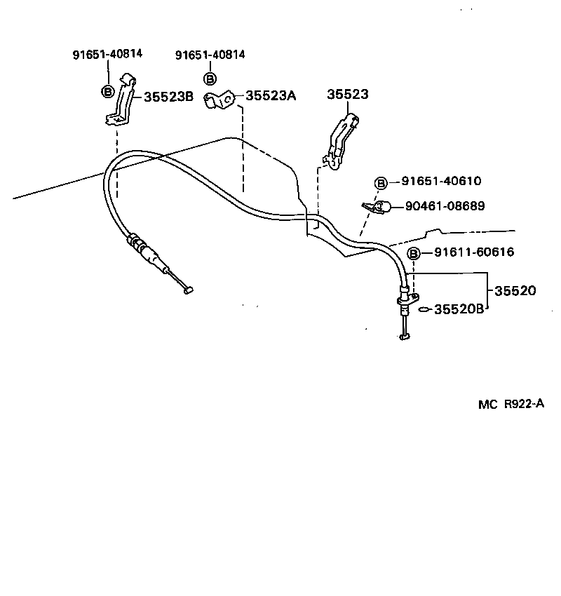  T100 |  THROTTLE LINK VALVE LEVER ATM