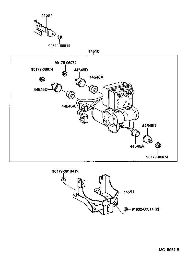  T100 |  BRAKE TUBE CLAMP