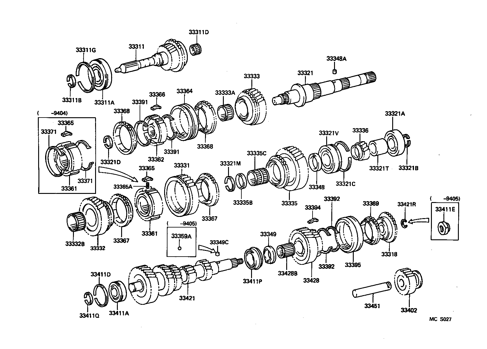  T100 |  TRANSMISSION GEAR MTM