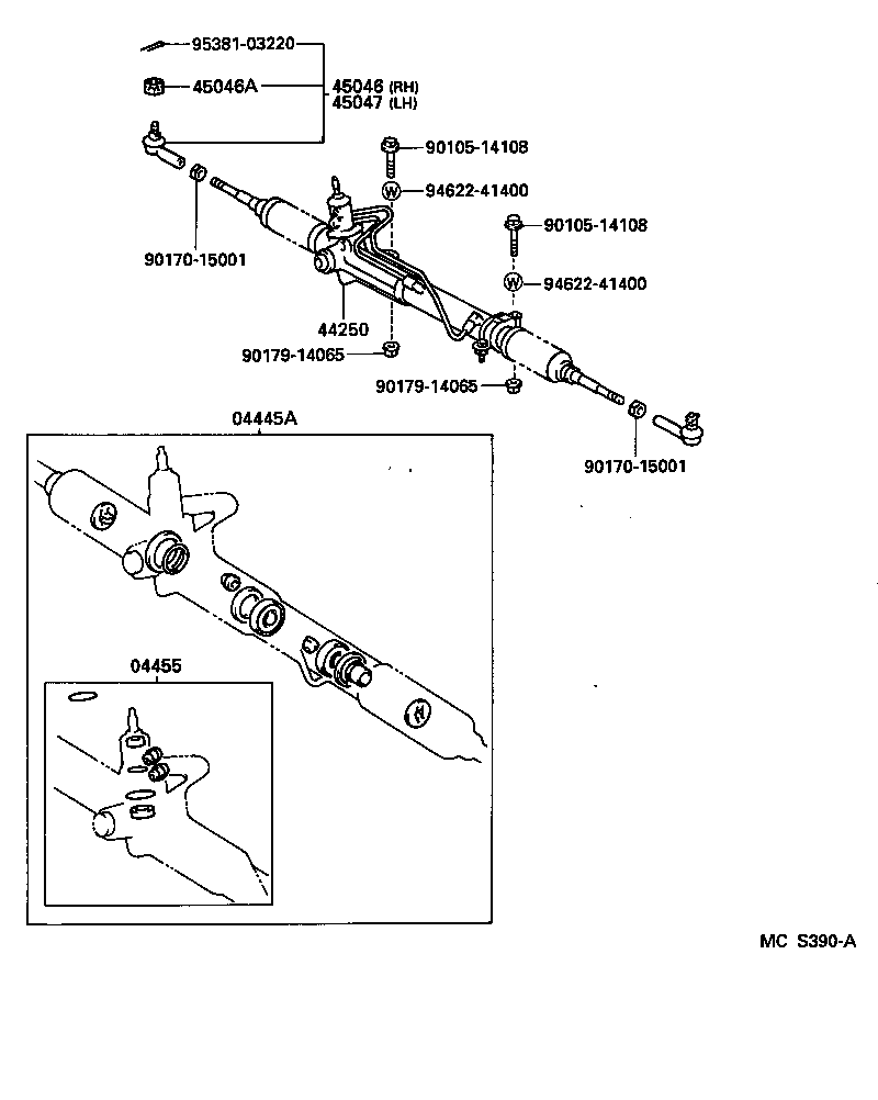  TACOMA |  FRONT STEERING GEAR LINK