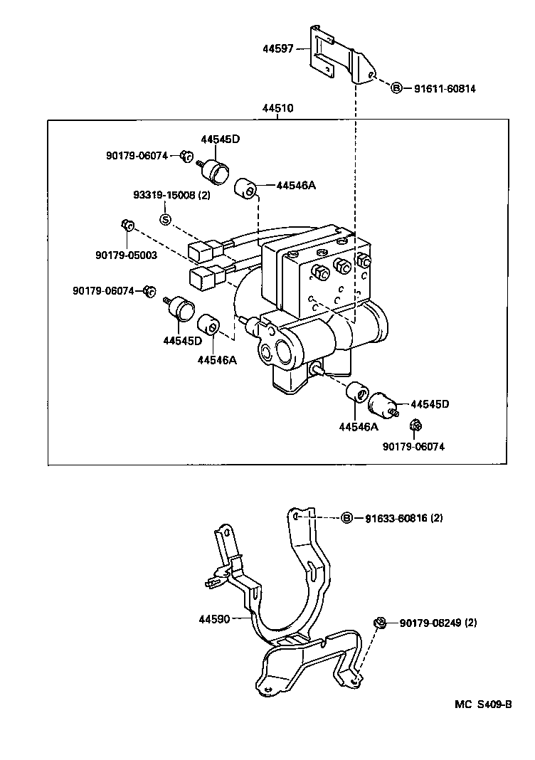  TACOMA |  BRAKE TUBE CLAMP