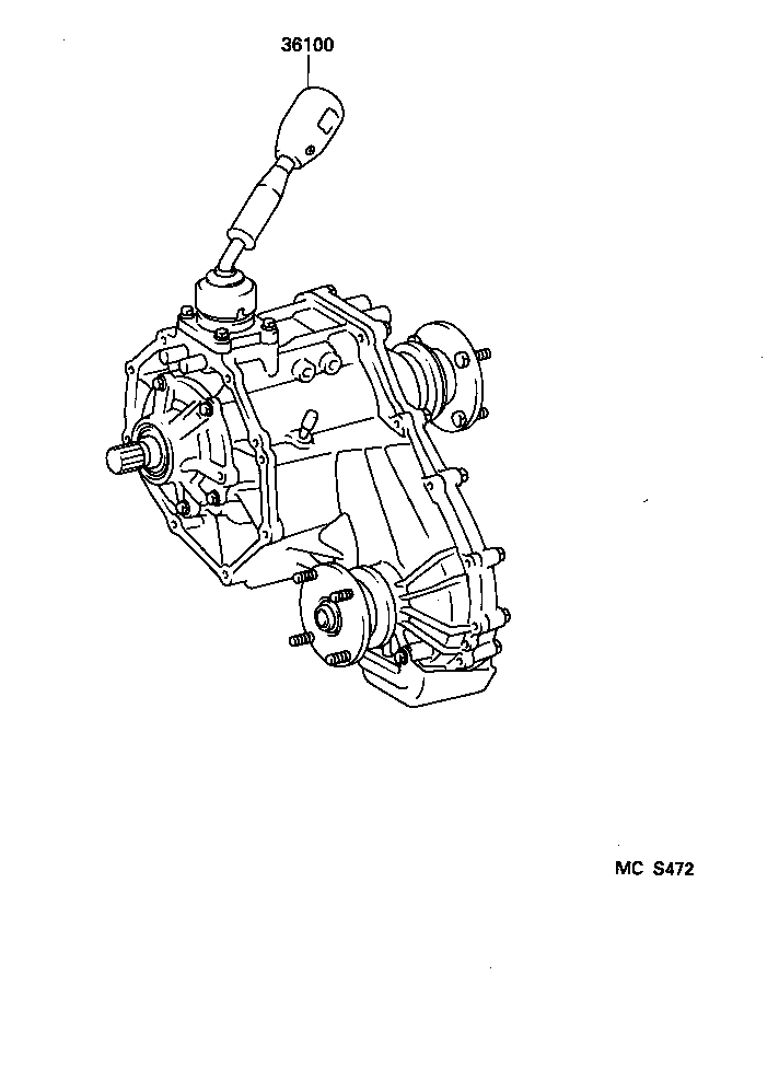  TACOMA |  TRANSFER ASSEMBLY GASKET KIT
