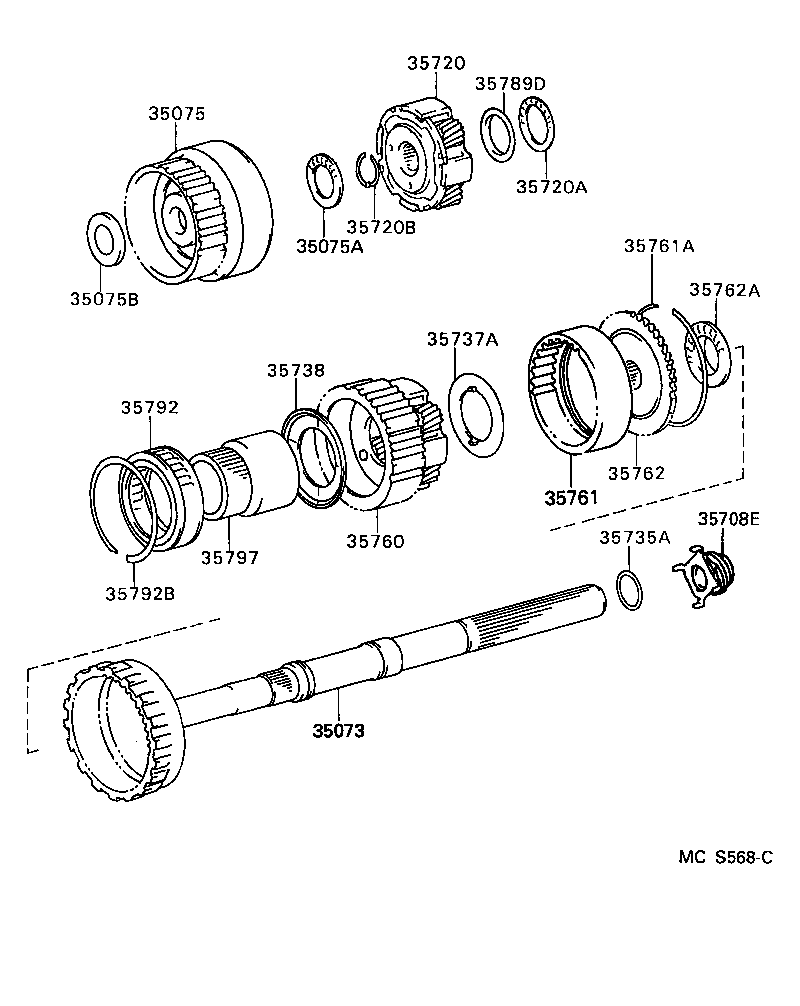  LX450 |  PLANETARY GEAR REVERSE PISTON COUNTER GEAR ATM