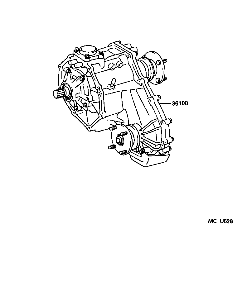  4RUNNER |  TRANSFER ASSEMBLY GASKET KIT