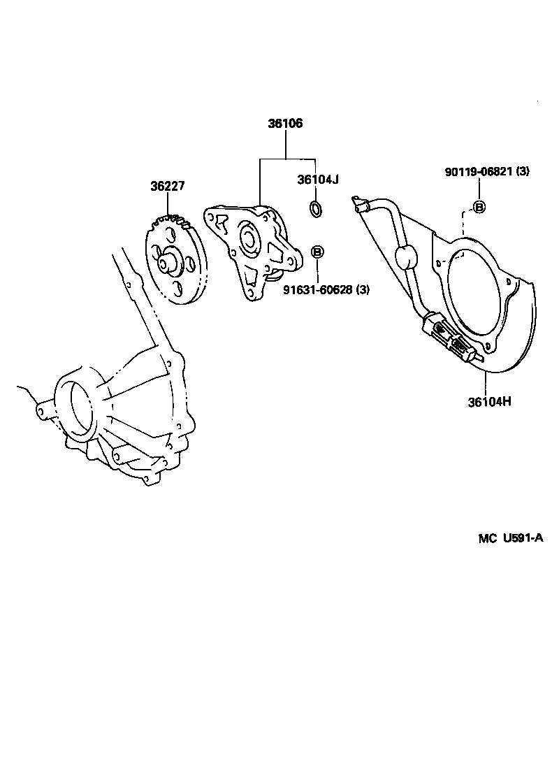  4RUNNER |  TRANSFER OIL PUMP