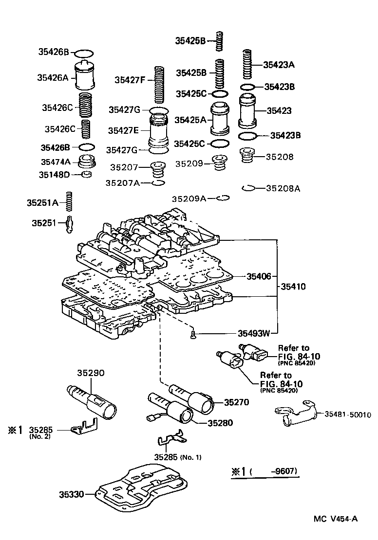  SUPRA |  VALVE BODY OIL STRAINER ATM