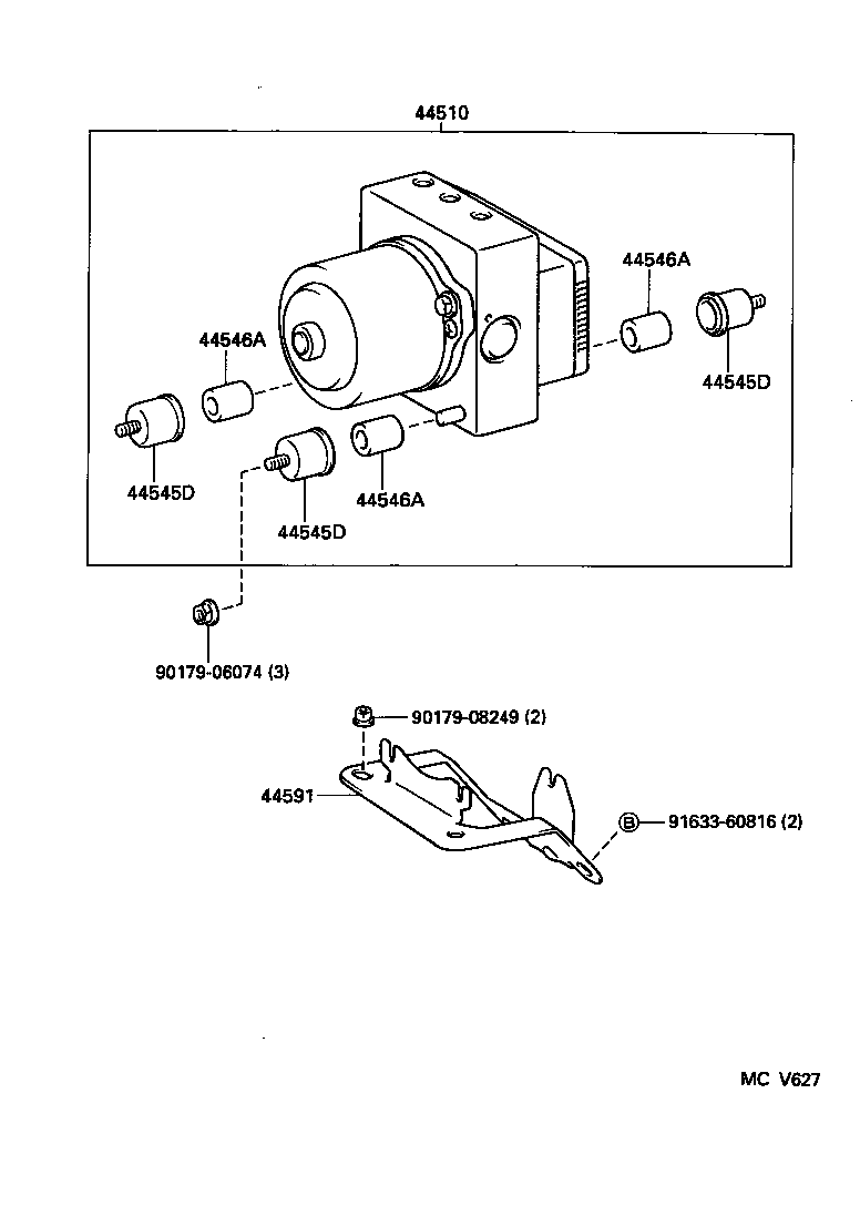  T100 |  BRAKE TUBE CLAMP