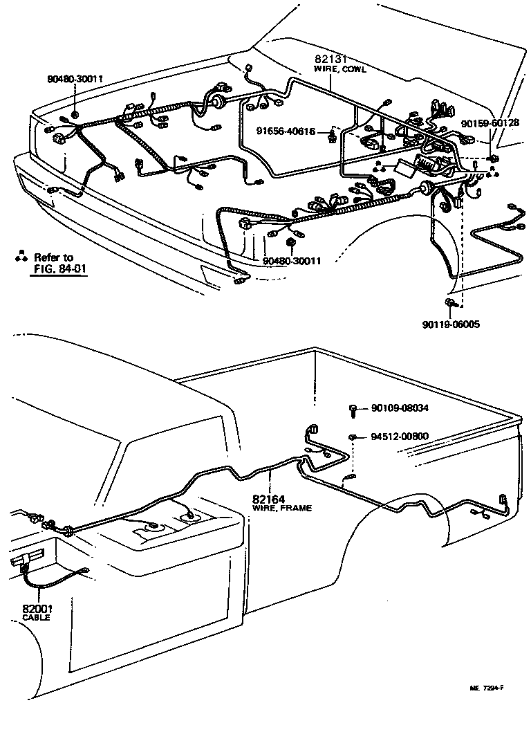  PICKUP |  WIRING CLAMP