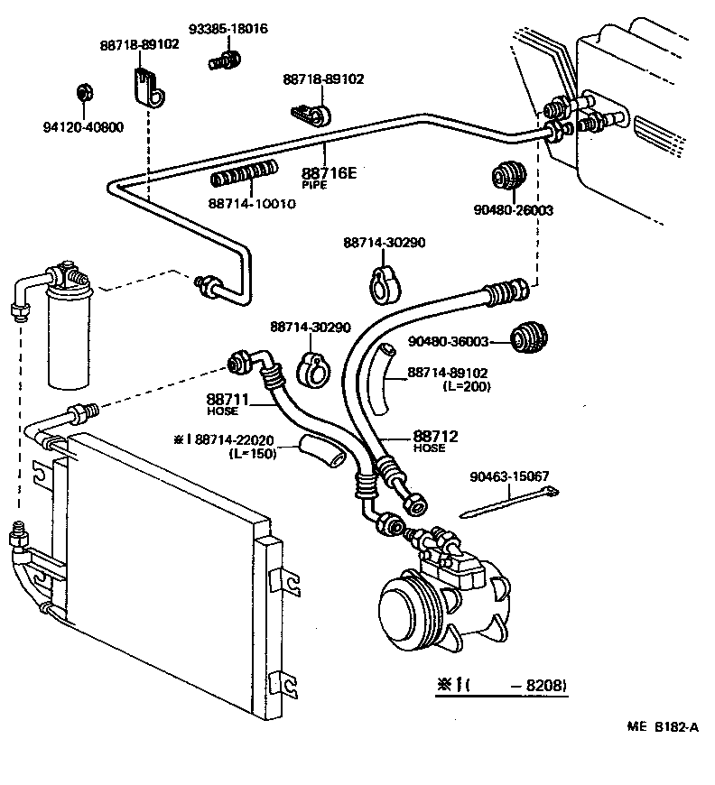  PICKUP |  HEATING AIR CONDITIONING COOLER PIPING