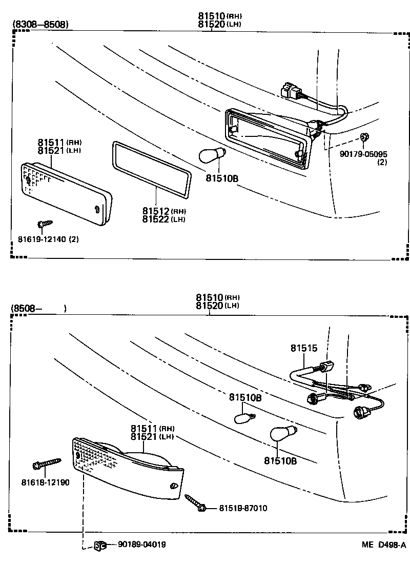  VAN |  FRONT TURN SIGNAL LAMP