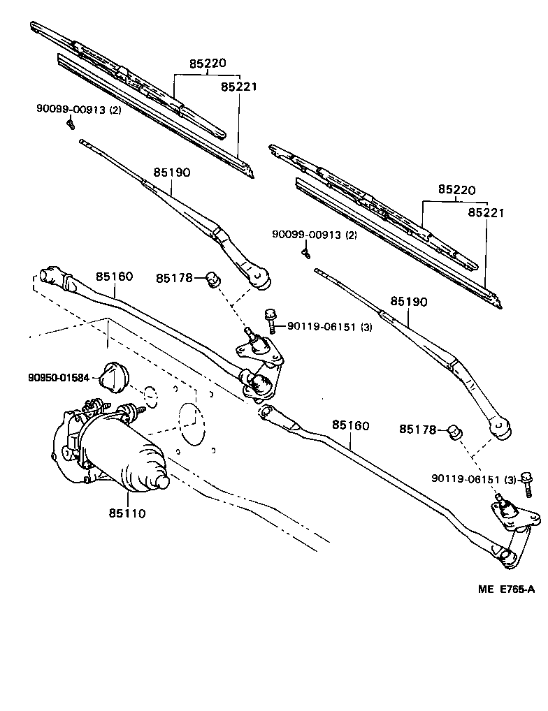  CRESSIDA |  WINDSHIELD WIPER