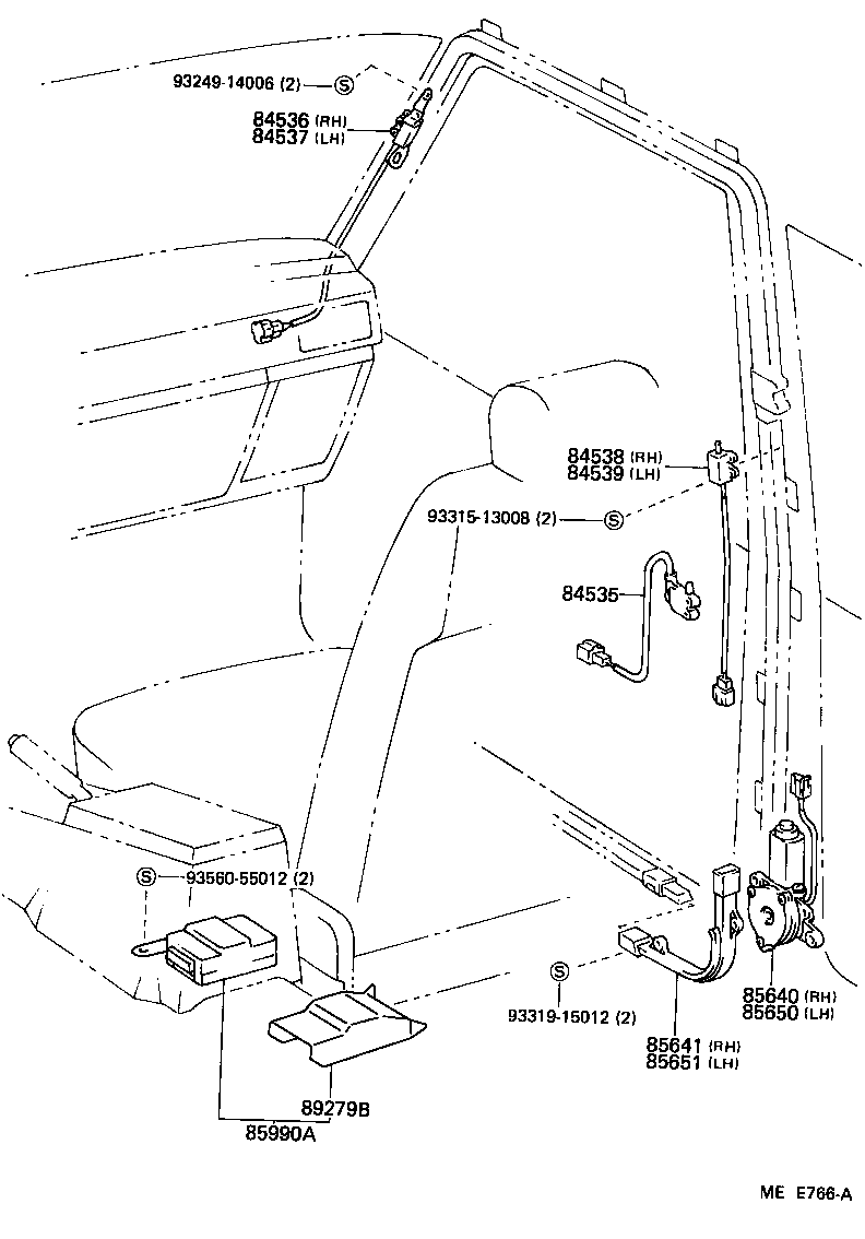  CRESSIDA |  PASSIVE BELT SYSTEM