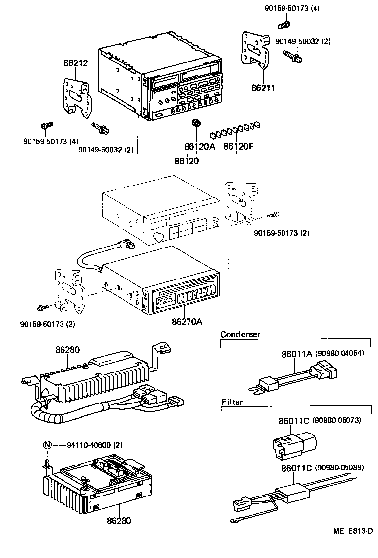  CRESSIDA |  RADIO RECEIVER AMPLIFIER CONDENSER