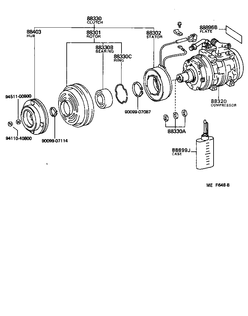  VAN |  HEATING AIR CONDITIONING COMPRESSOR
