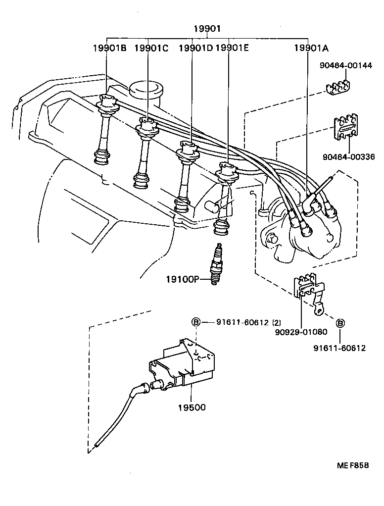  CELICA |  IGNITION COIL SPARK PLUG