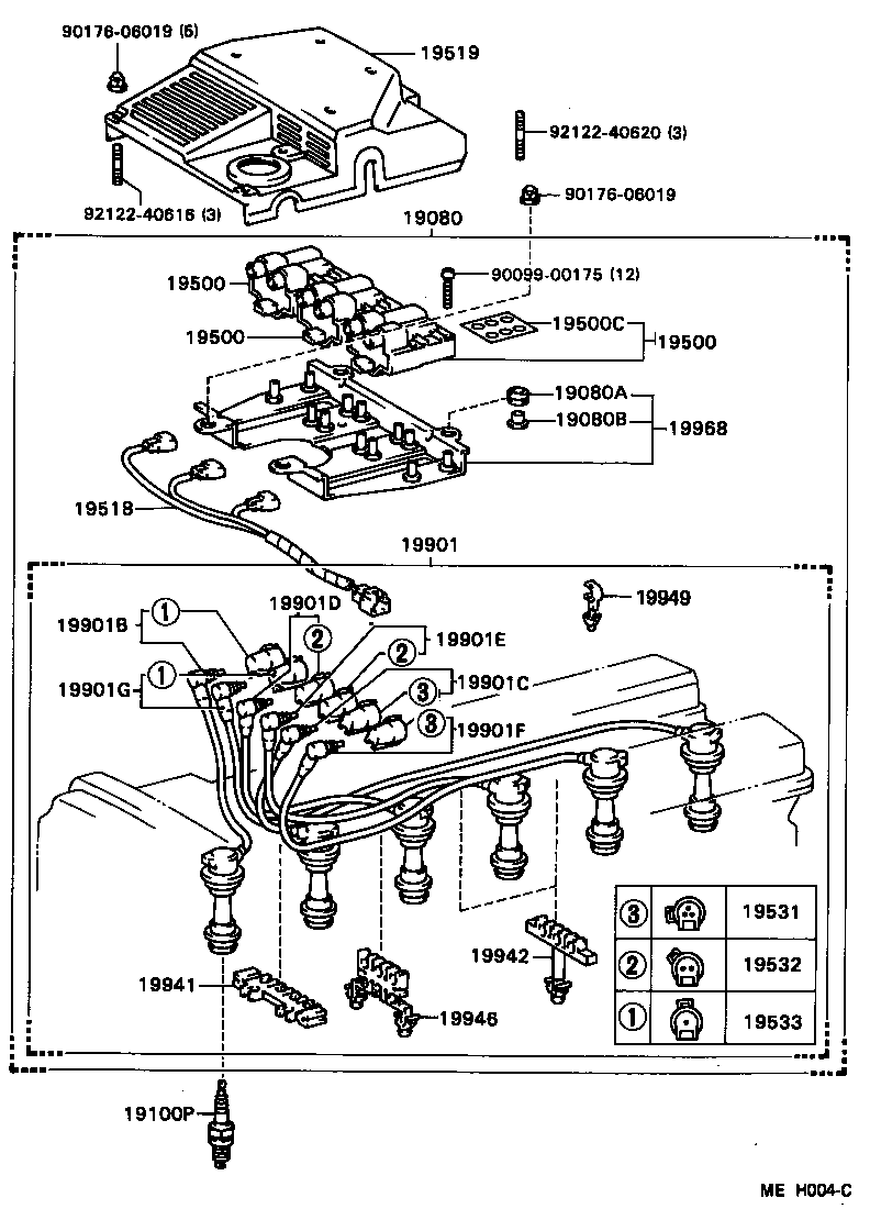  SUPRA |  IGNITION COIL SPARK PLUG