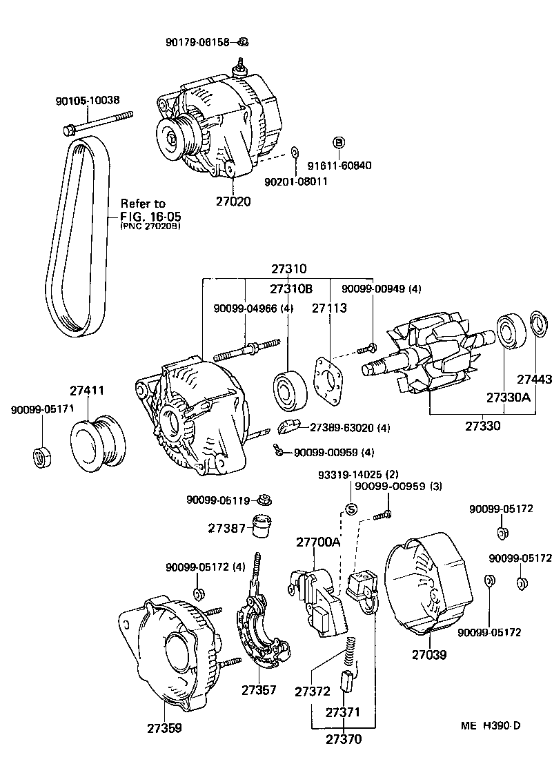  CAMRY JPP |  ALTERNATOR