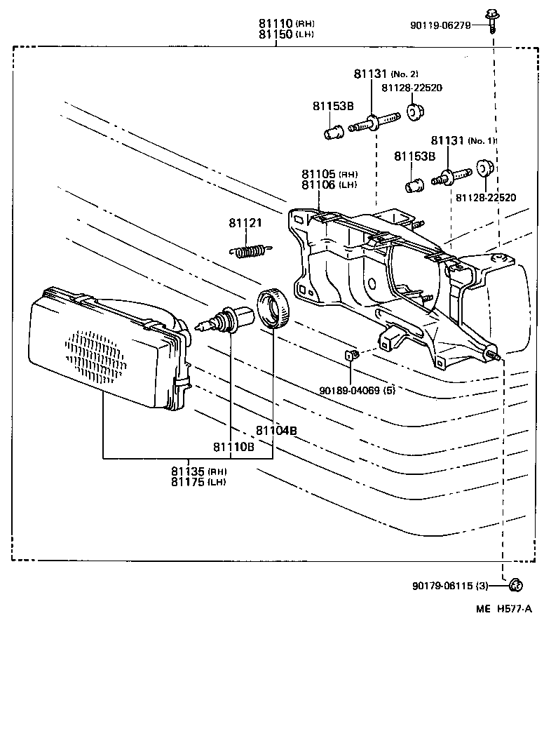  CRESSIDA |  HEADLAMP