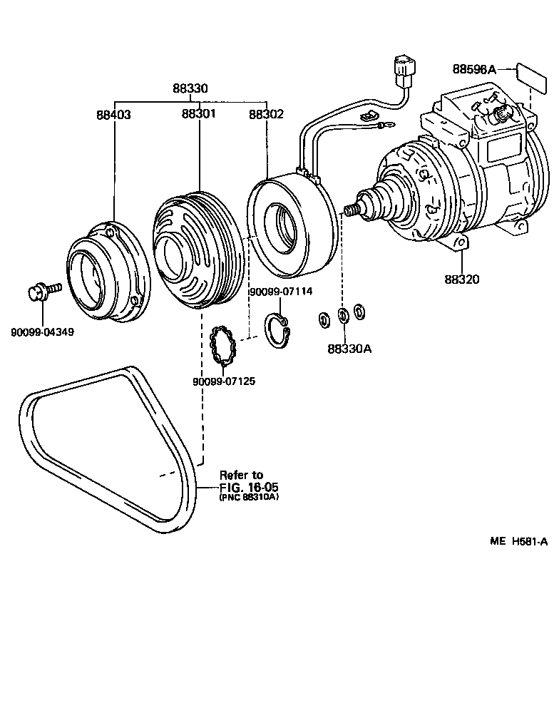  CRESSIDA |  HEATING AIR CONDITIONING COMPRESSOR