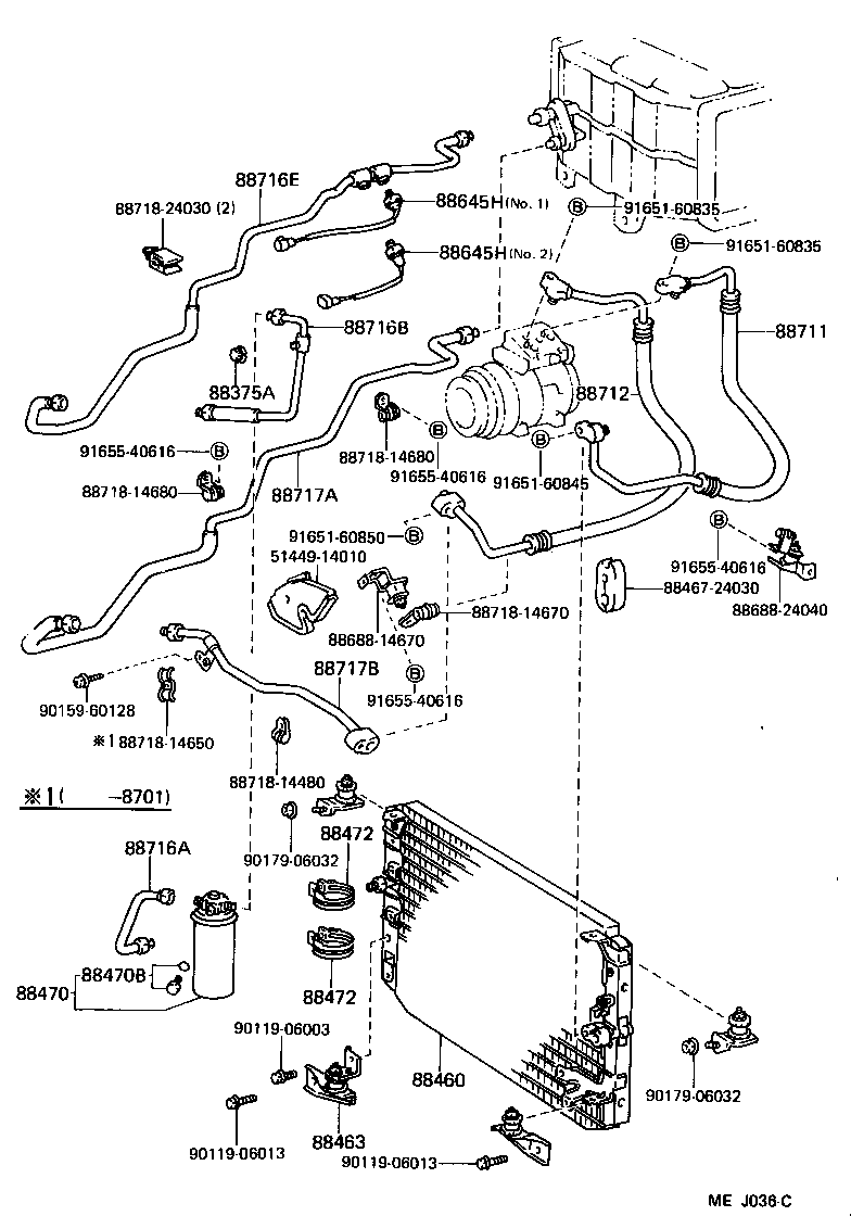  SUPRA |  HEATING AIR CONDITIONING COOLER PIPING