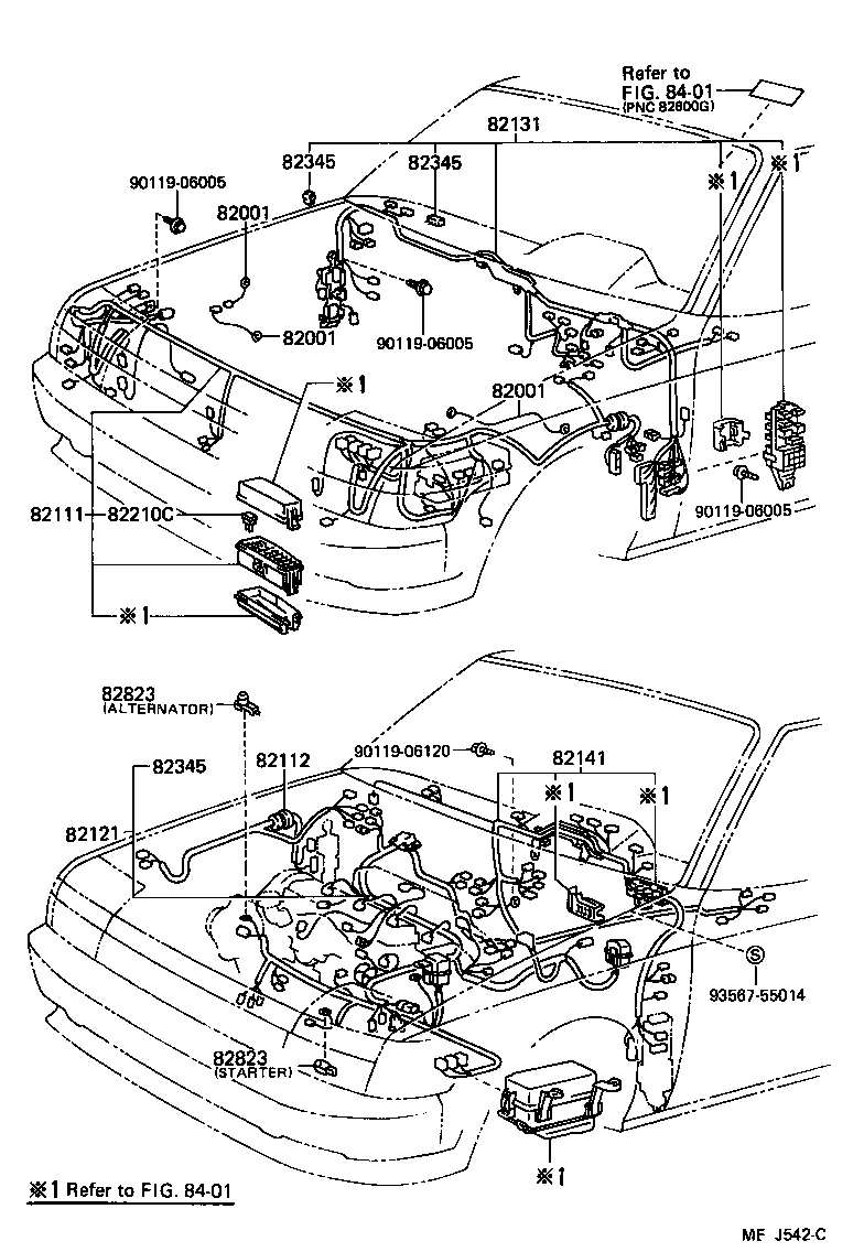  CELICA |  WIRING CLAMP