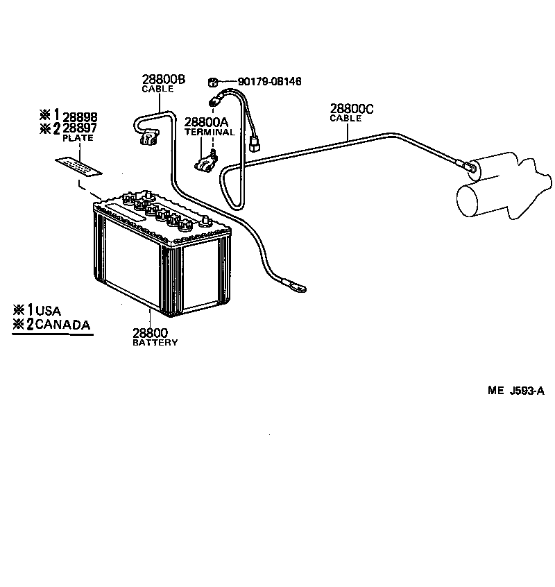  LAND CRUISER 62 |  BATTERY BATTERY CABLE