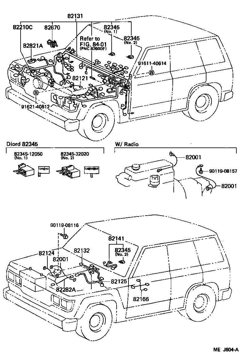  LAND CRUISER 62 |  WIRING CLAMP