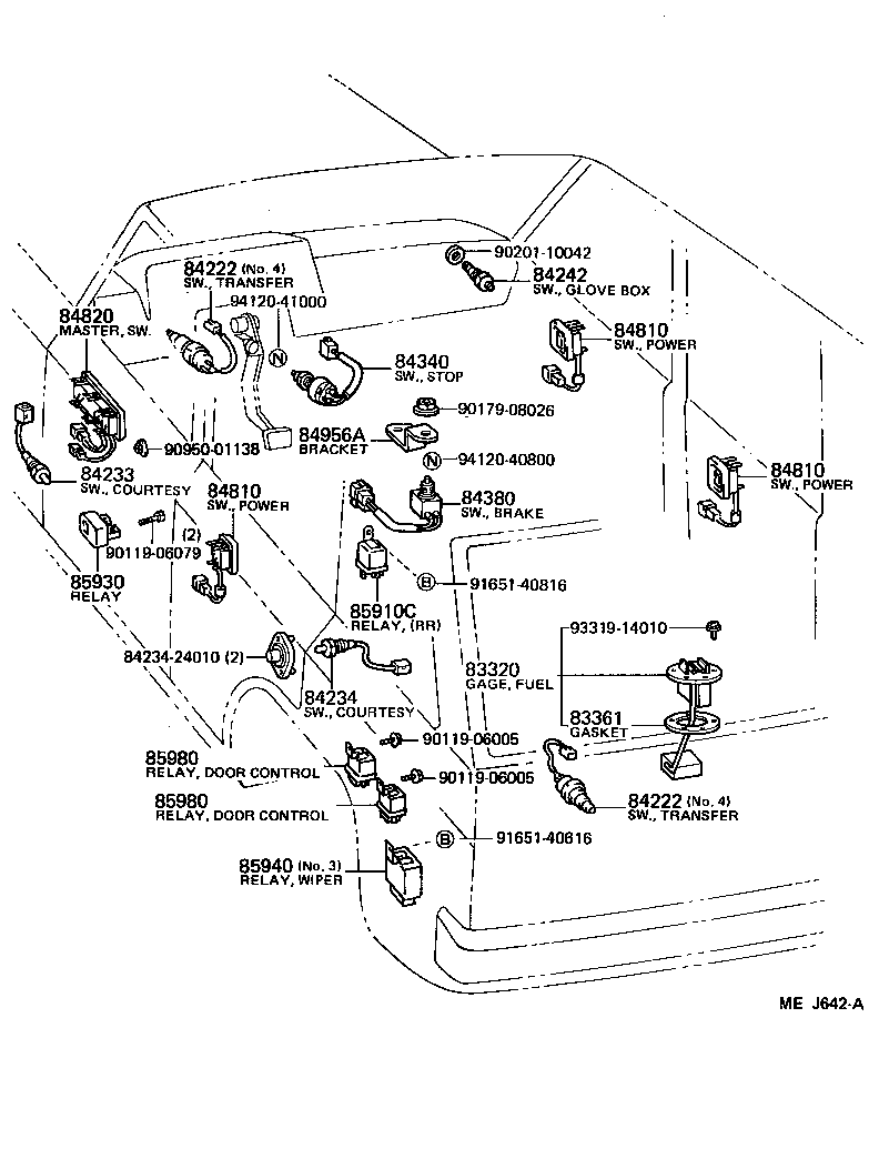  LAND CRUISER 62 |  SWITCH RELAY COMPUTER