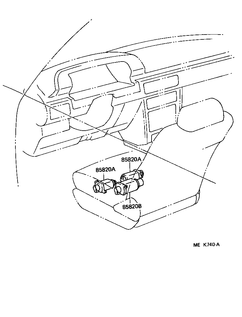  CAMRY JPP |  SEAT MOTOR SEAT HEATER