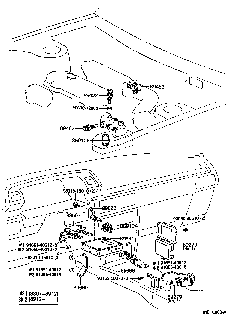  CAMRY NAP |  ELECTRONIC FUEL INJECTION SYSTEM