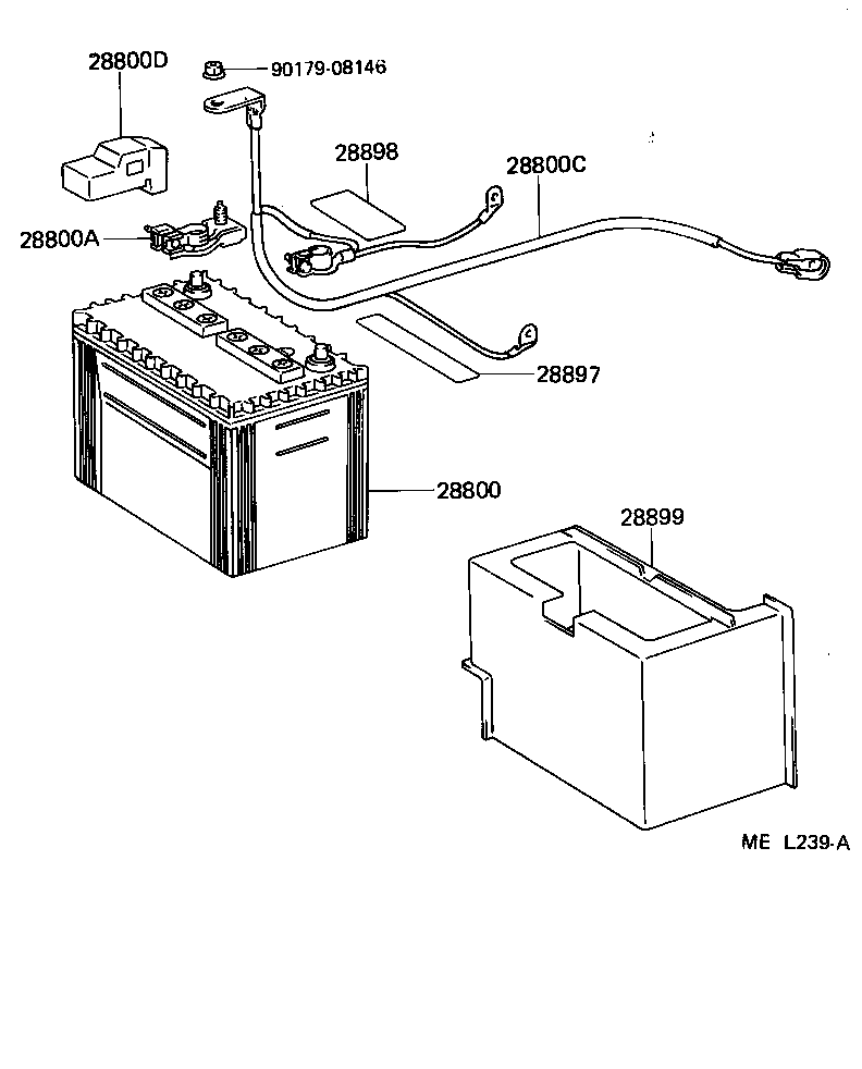  SUPRA |  BATTERY BATTERY CABLE