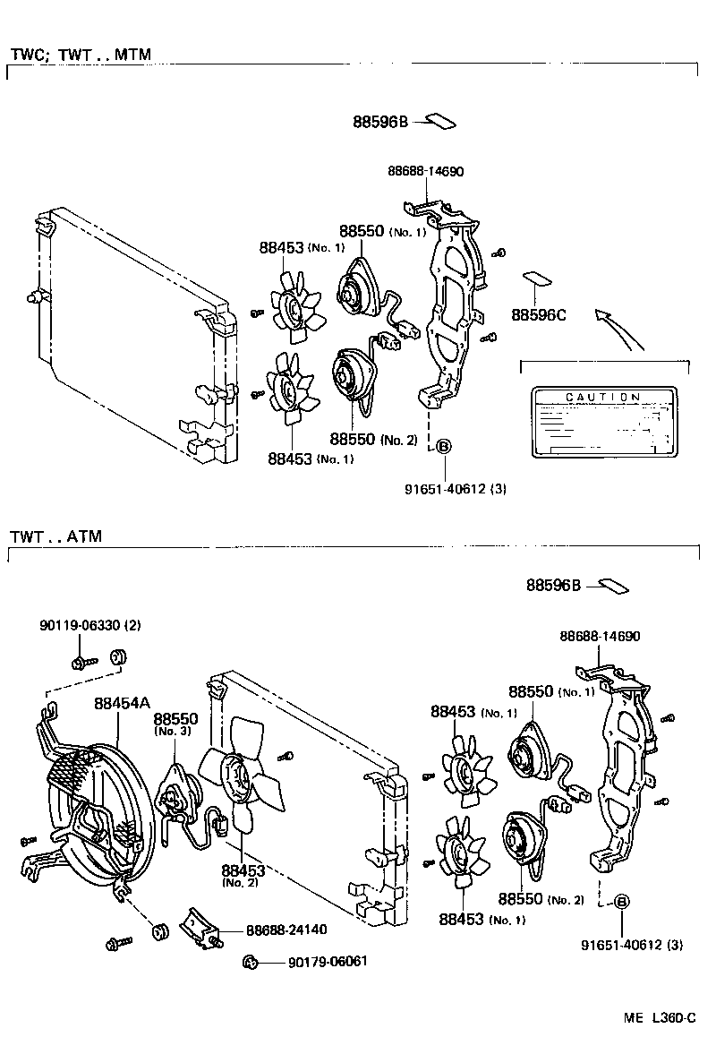  SUPRA |  HEATING AIR CONDITIONING COOLER PIPING