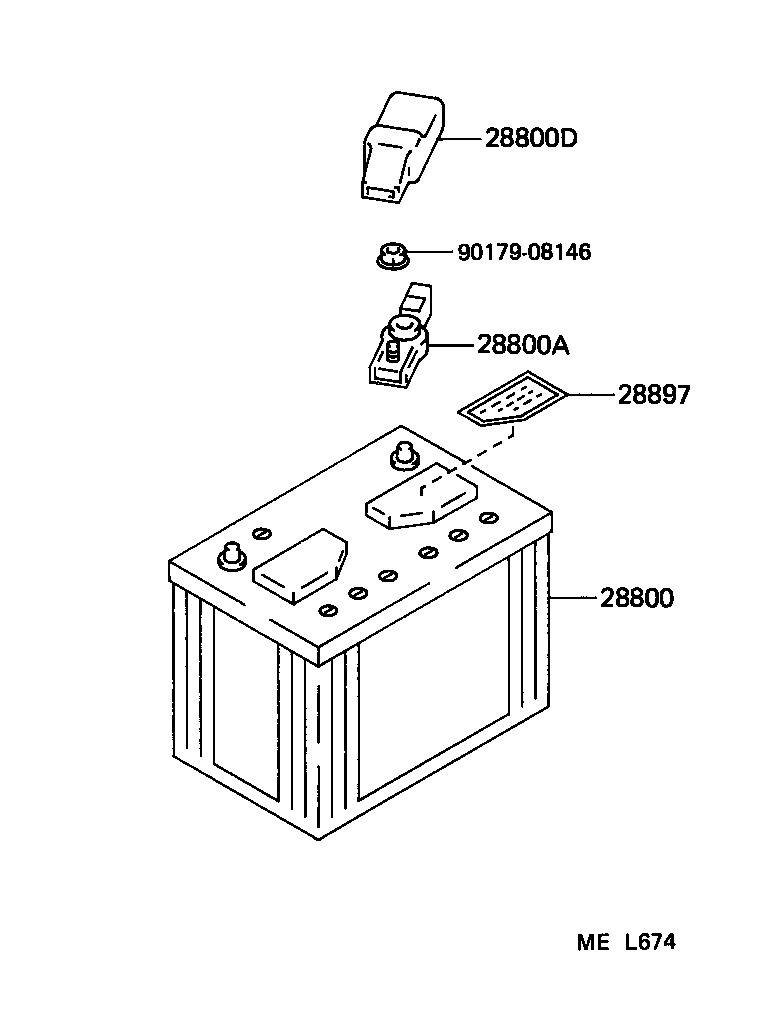  VAN |  BATTERY BATTERY CABLE