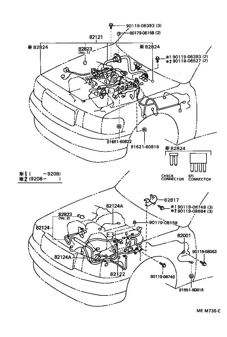  LS400 |  WIRING CLAMP