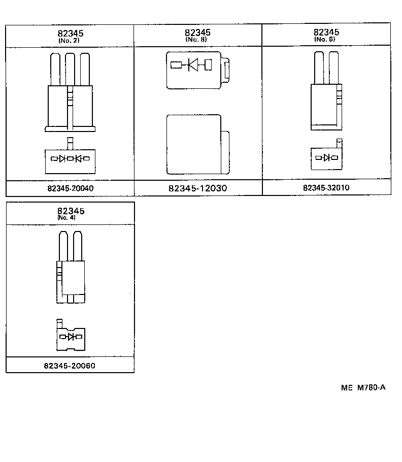  ES250 |  WIRING CLAMP