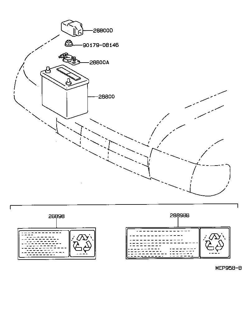  LAND CRUISER 80 |  BATTERY BATTERY CABLE