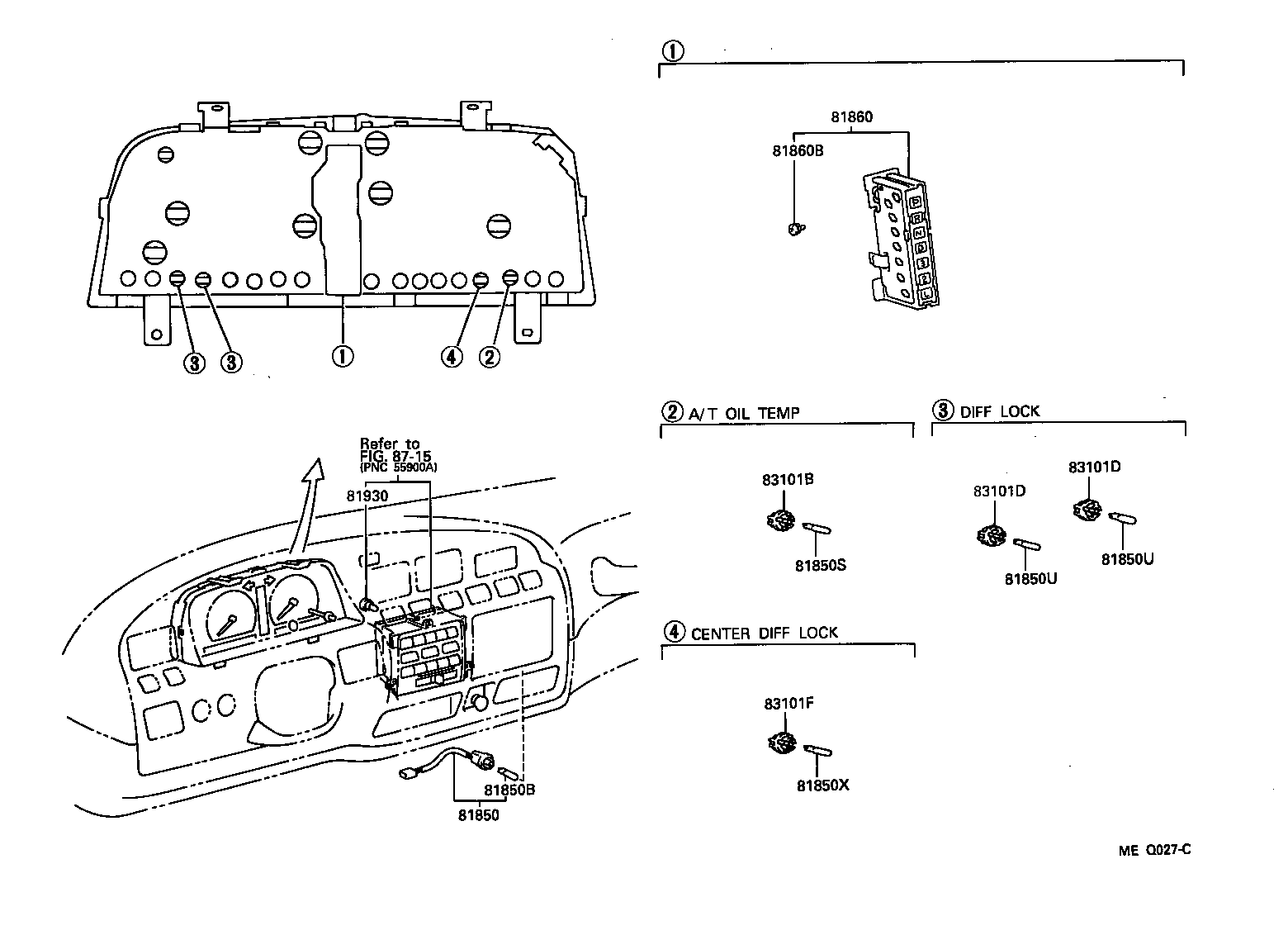  LAND CRUISER 80 |  INDICATOR