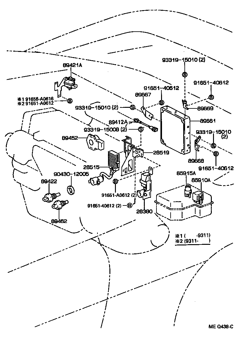  MR2 |  ELECTRONIC FUEL INJECTION SYSTEM