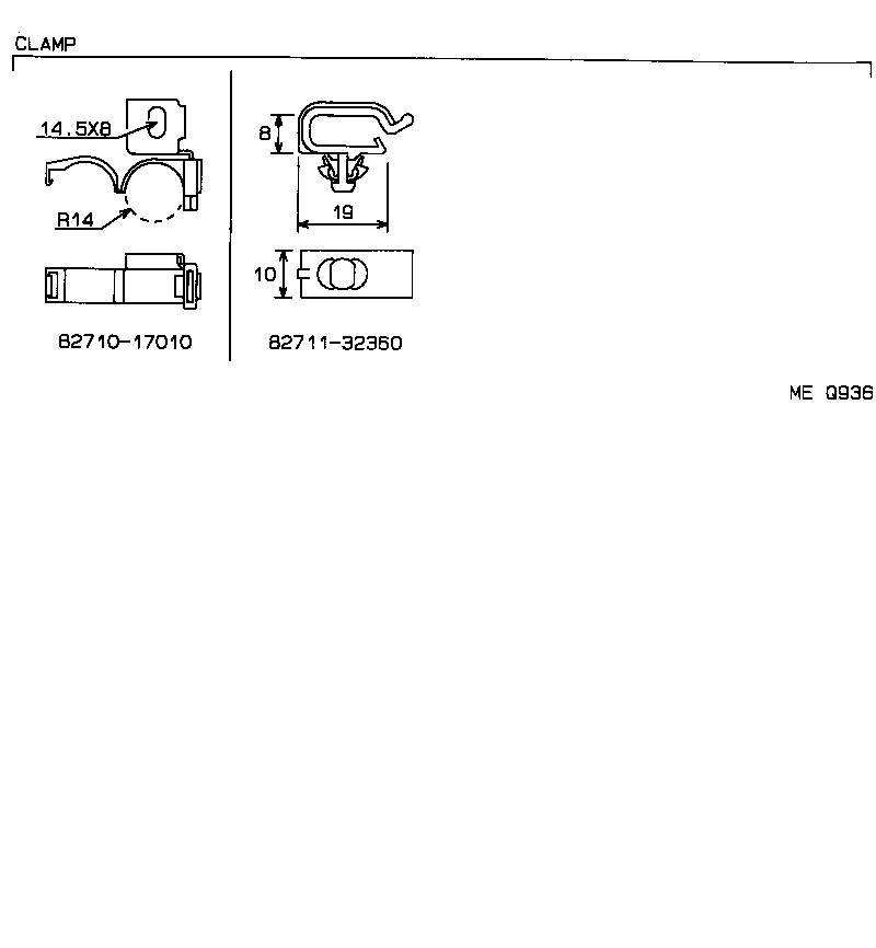  MR2 |  WIRING CLAMP