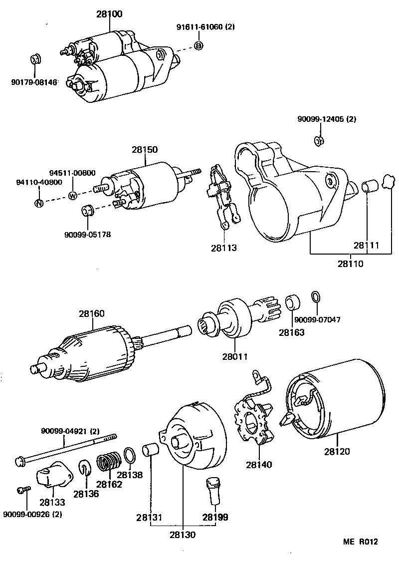  TERCEL |  STARTER