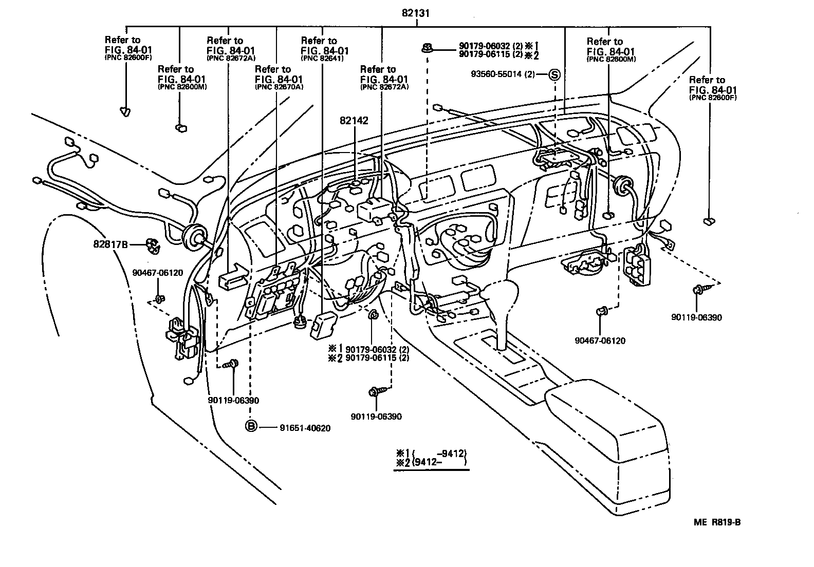  CAMRY NAP |  WIRING CLAMP