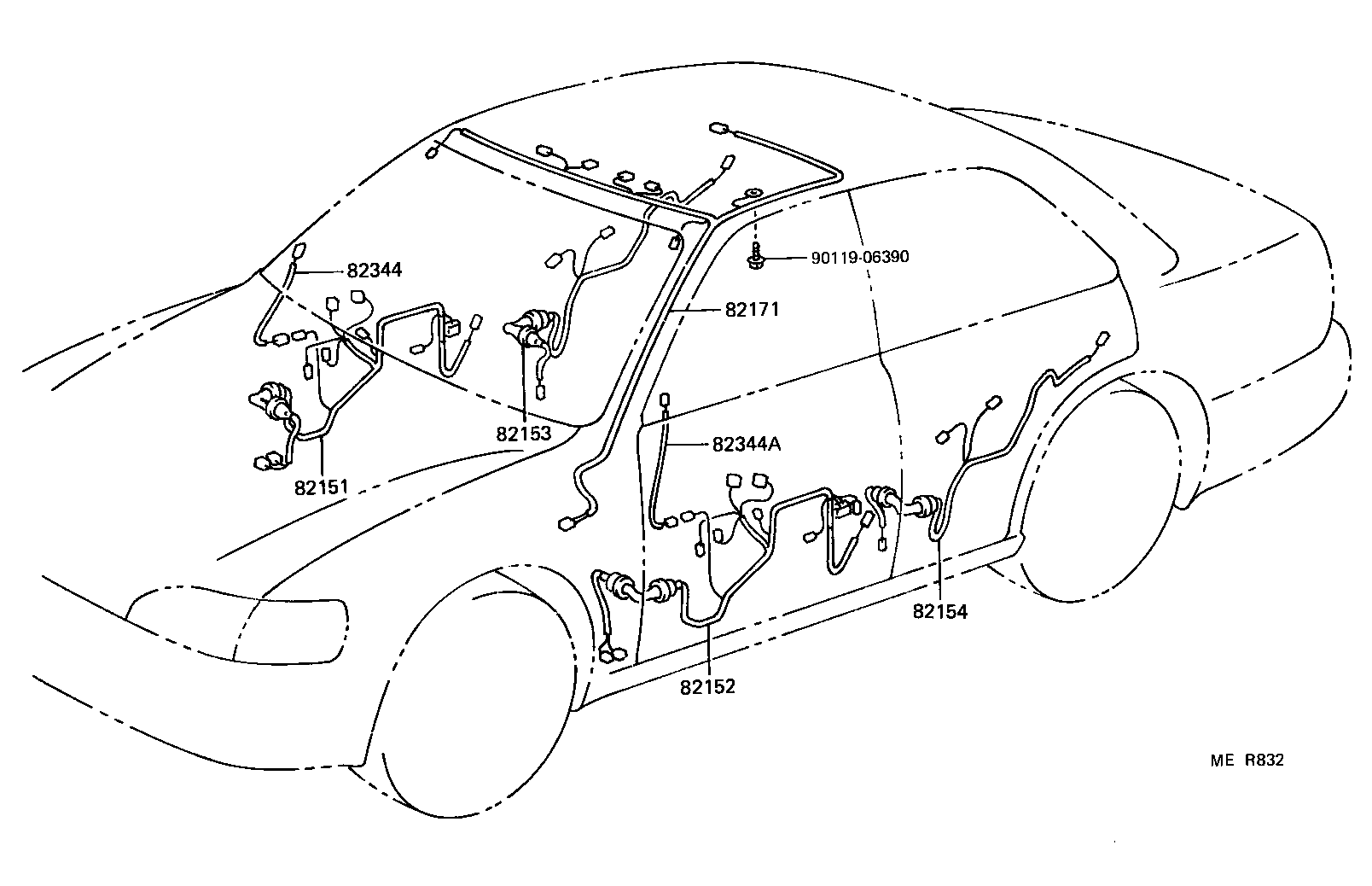 ES300 |  WIRING CLAMP