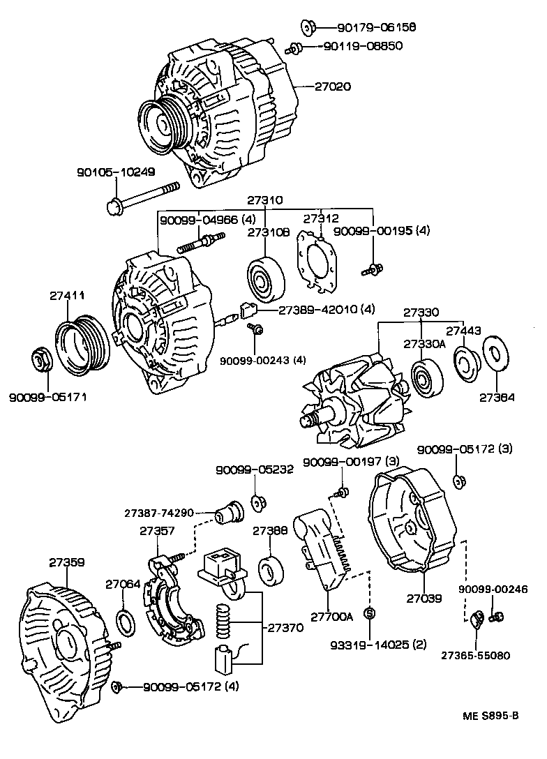  MR2 |  ALTERNATOR