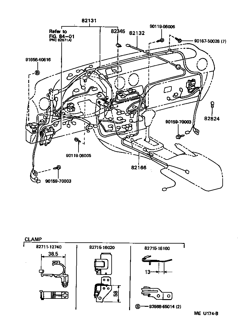  PASEO |  WIRING CLAMP