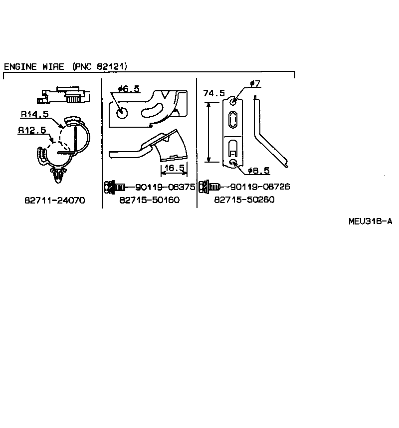  LS400 |  WIRING CLAMP