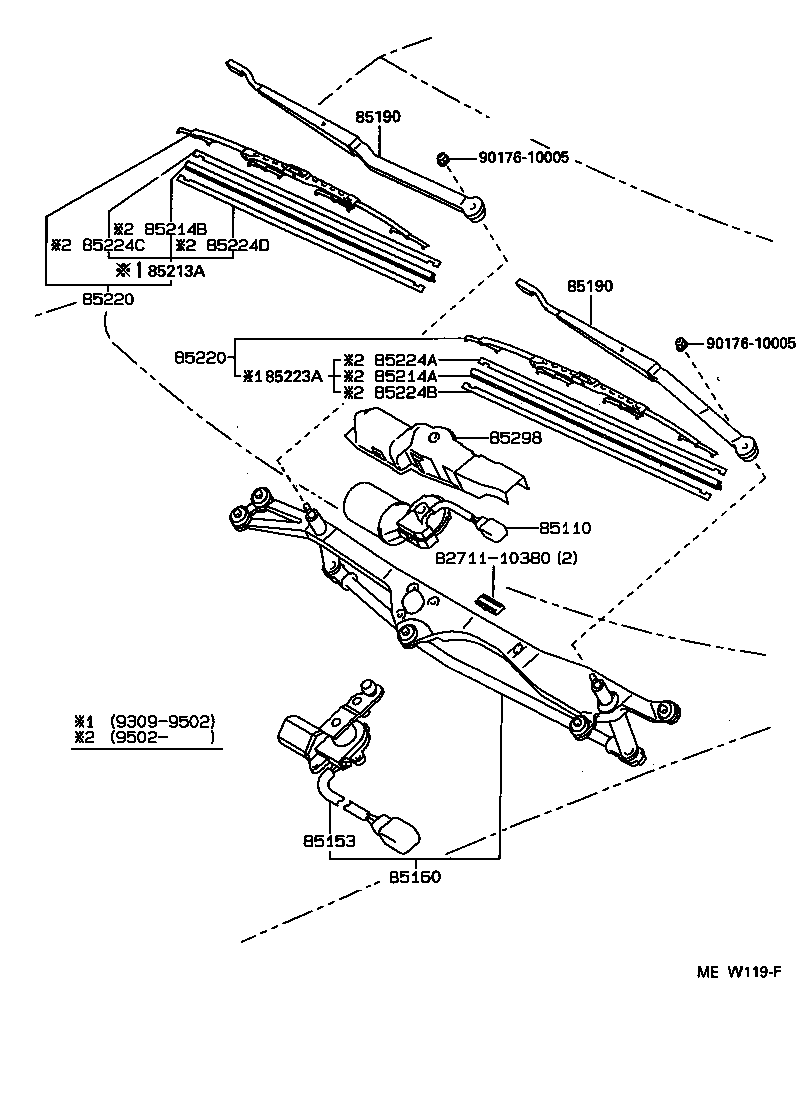  GS300 |  WINDSHIELD WIPER