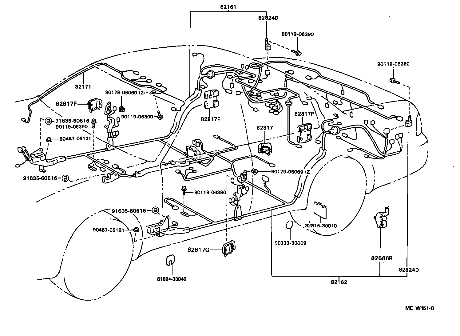  GS300 |  WIRING CLAMP