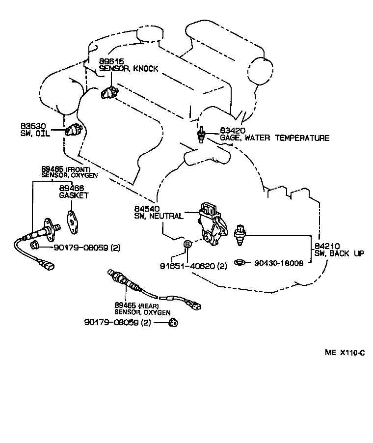  CELICA |  SWITCH RELAY COMPUTER